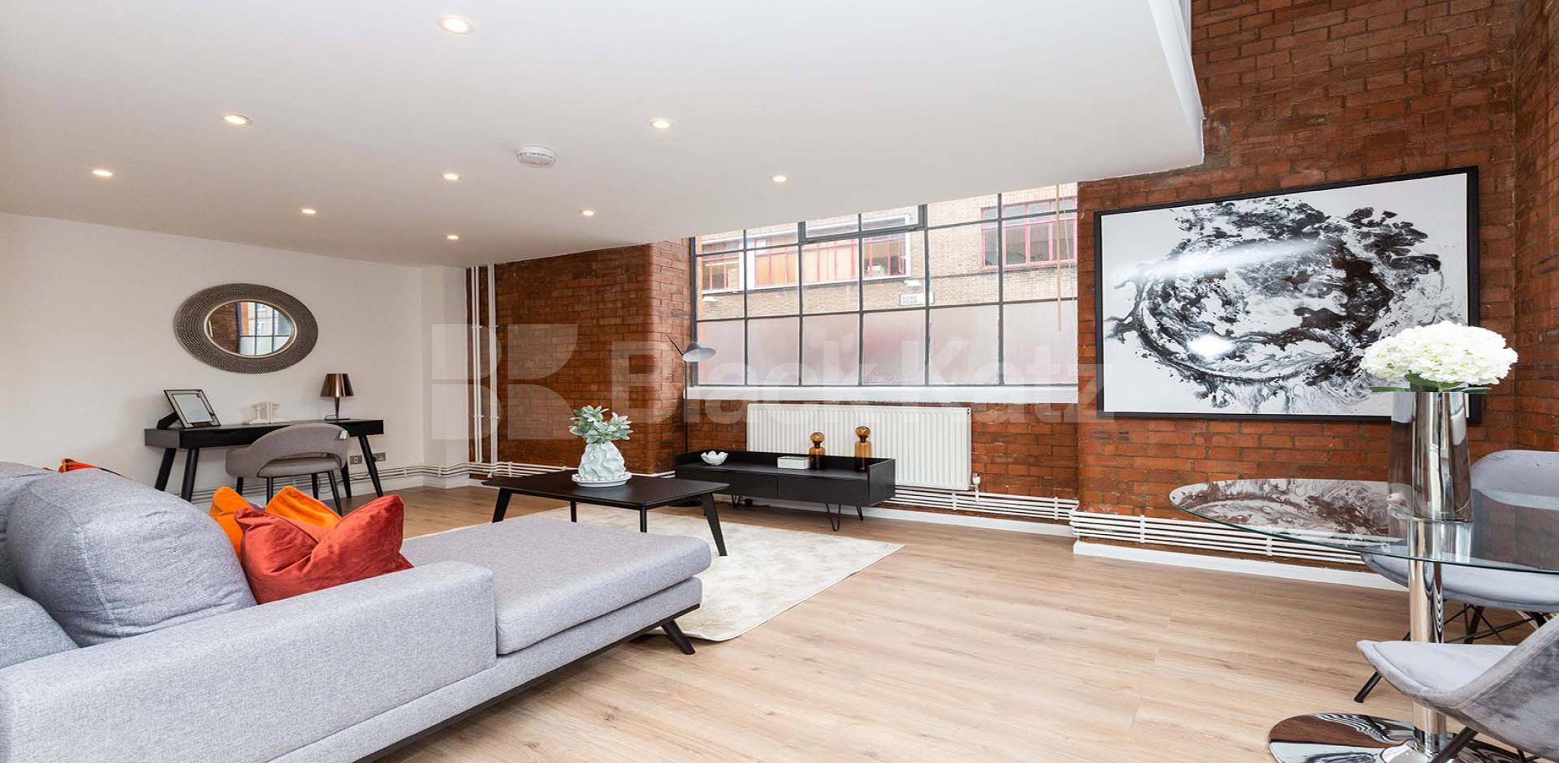 			WAREHOUSE CONVERSION , 1 Bedroom, 1 bath, 1 reception Apartment			 Dove Road, CANONBURY-ISLINGTON